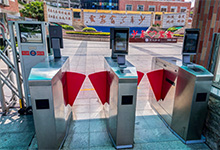 人臉識別翼閘效果圖圖片哪里有？